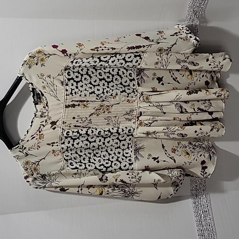 Flowy Floral Boho Top size XL EUC